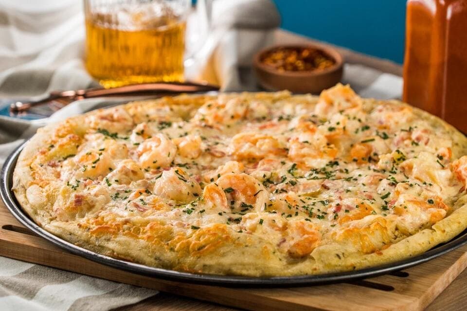Pizza Camarones